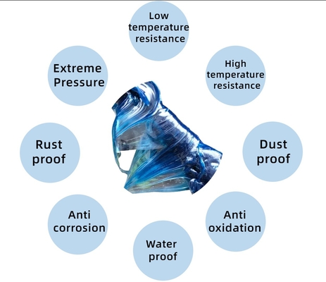 Experience the Power of Ultra Lube 4X Blue and White Lithium Grease for Heavy Machinery