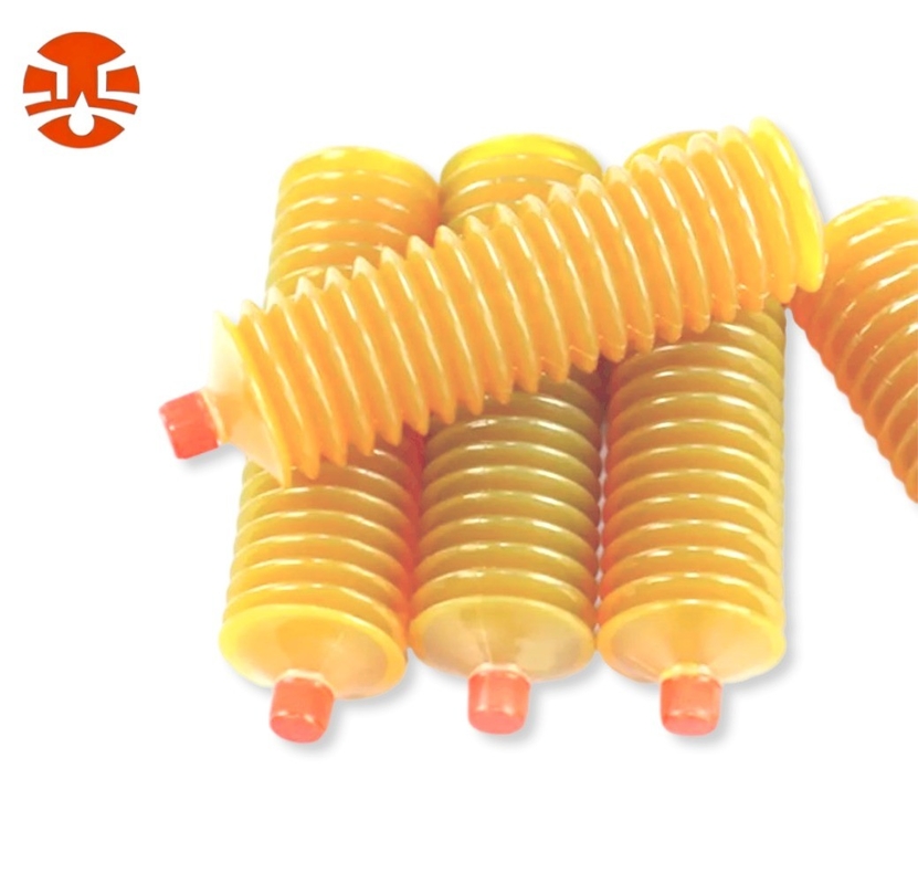 Industrial Machinery Parts Clear Blue Spring Tube Grease Dustproof Advantage Solution